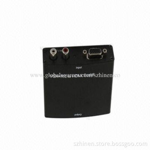 2013 Hot-sale High-quality VGA + R/L to HDMI Scalar Converter with 1,920 x 1,080 Pixels Resolution